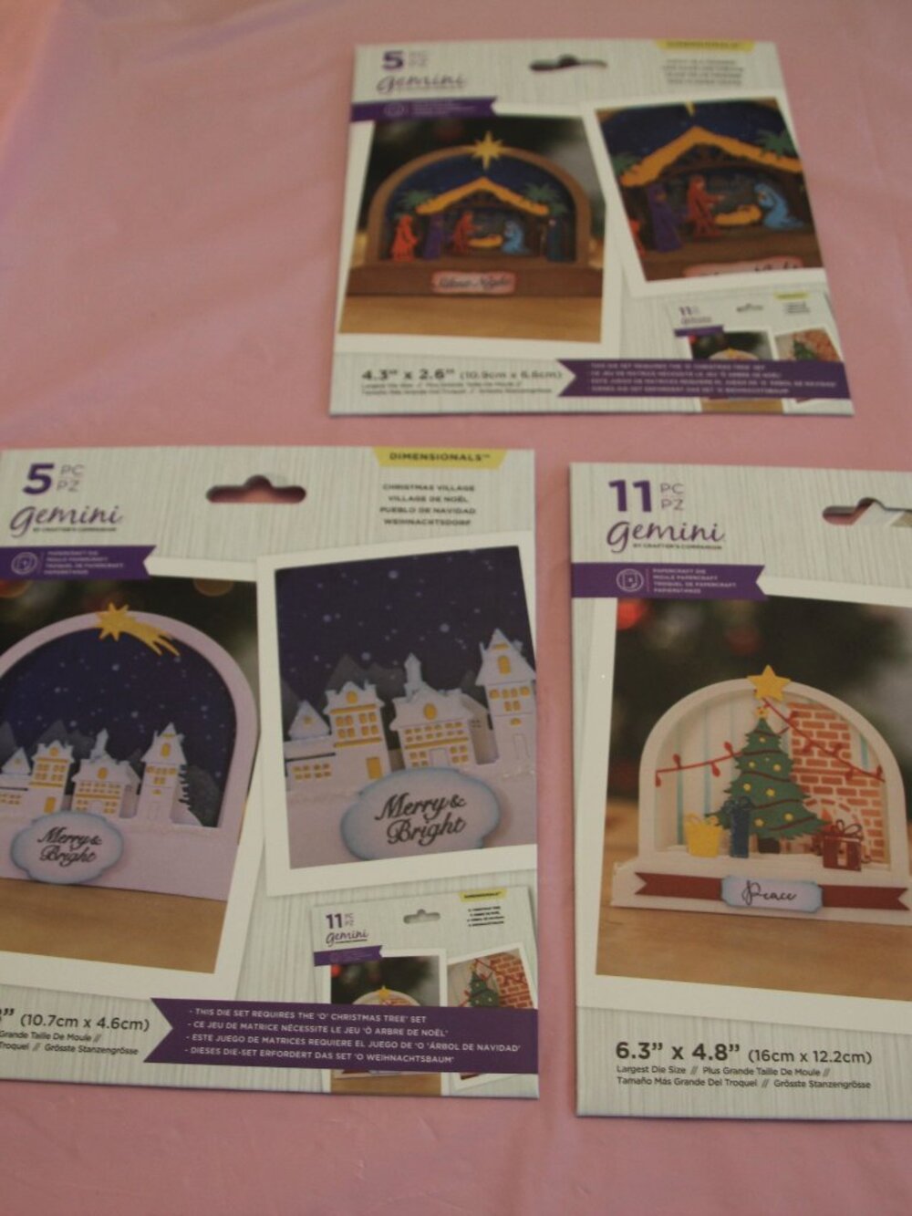 Die set 3 for 1 price. Crafter's Companion. New